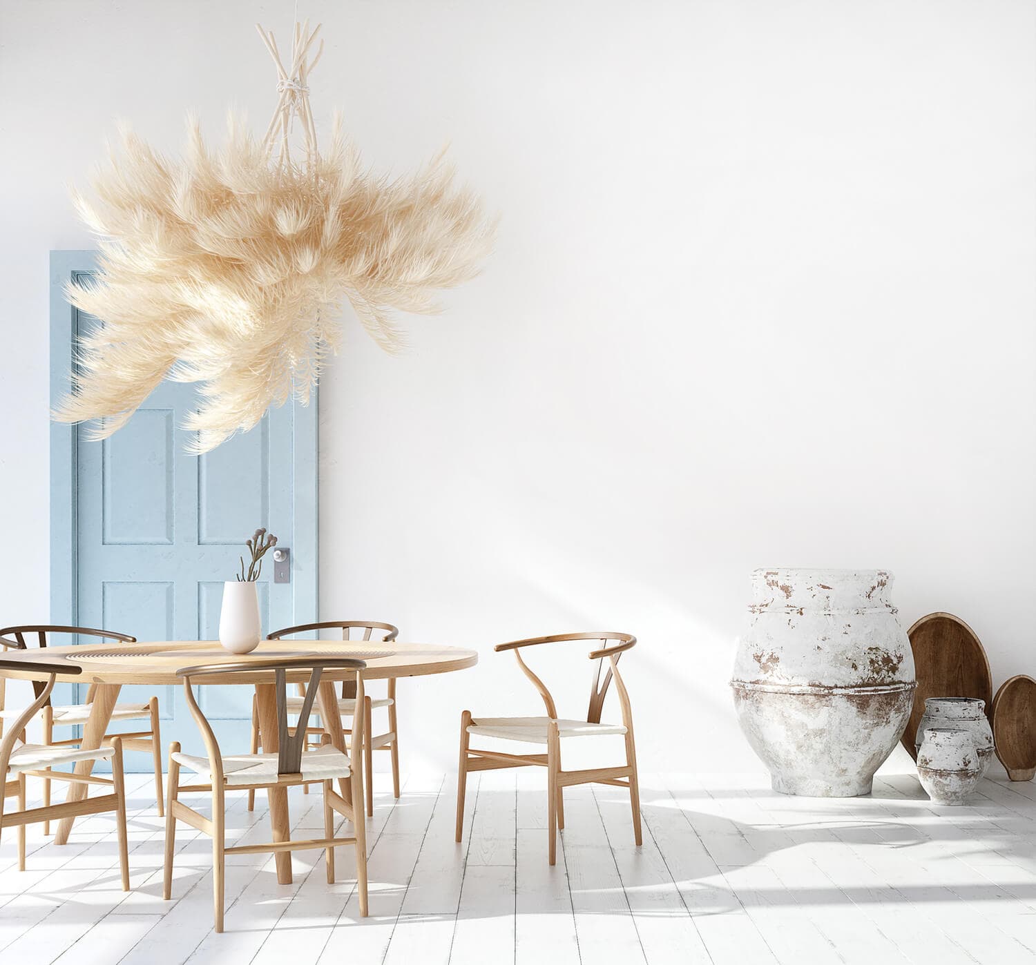 Perete finisat cu Color Matt Antireflex — efect decorativ Fox Dekorator