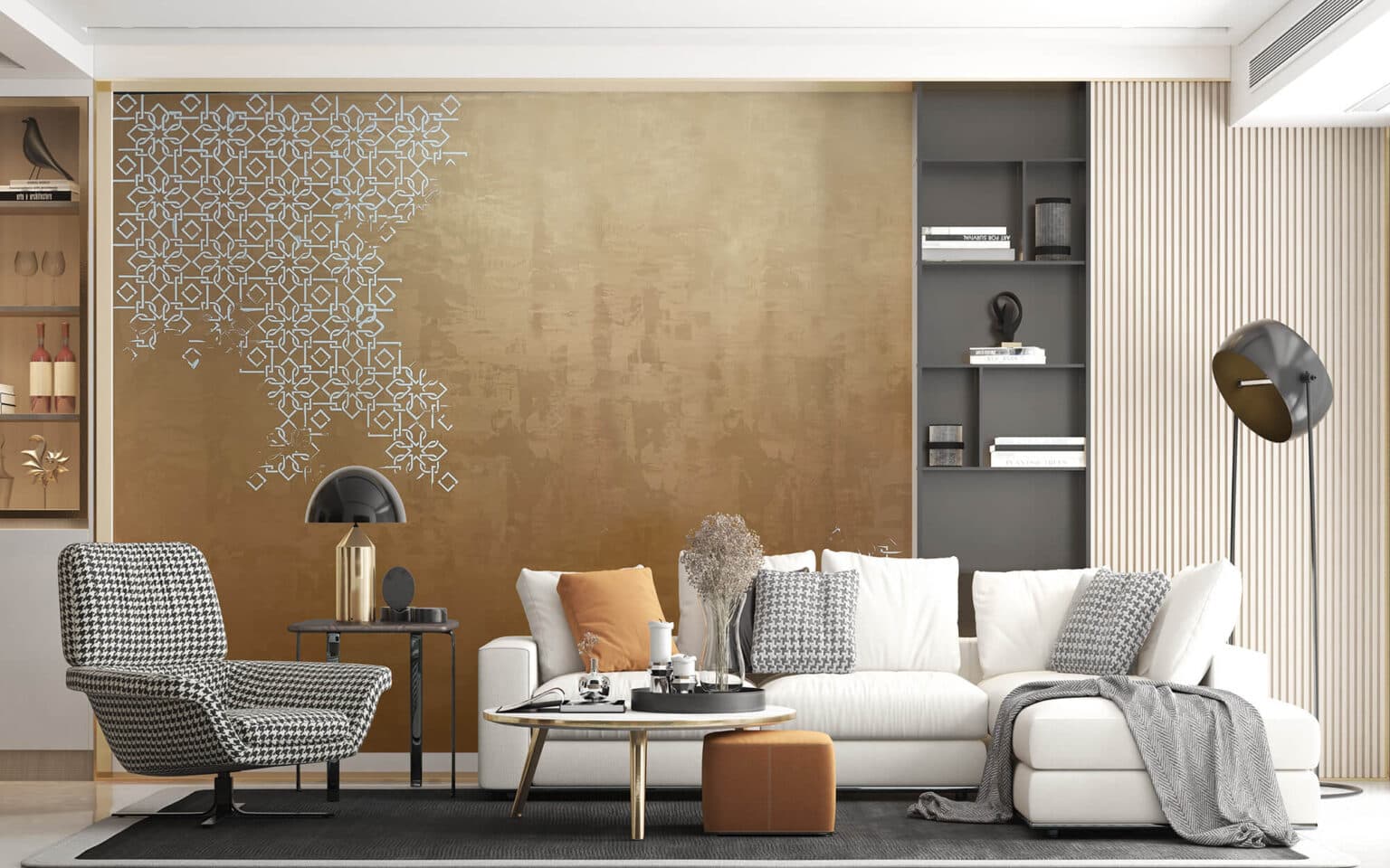 Șabloane Decorative — efect decorativ aplicat