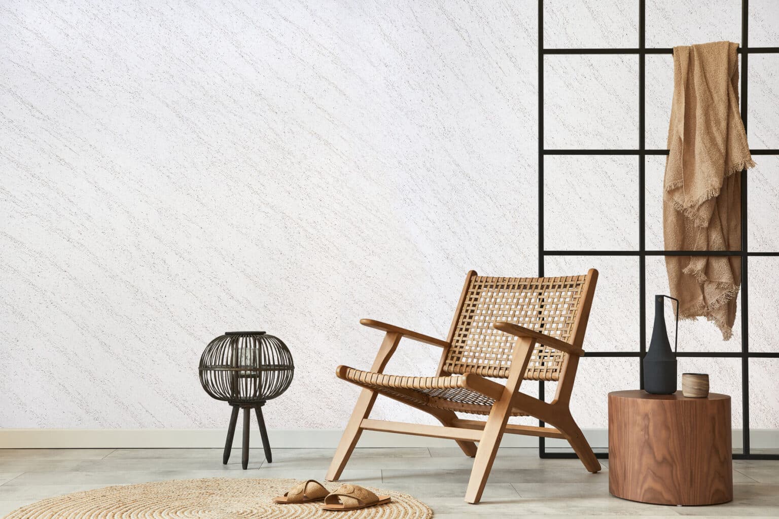 Perete finisat cu Travertin de Calcar — efect decorativ Fox Dekorator