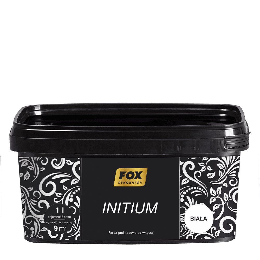 Ambalajul produsului Initium — Fox Dekorator