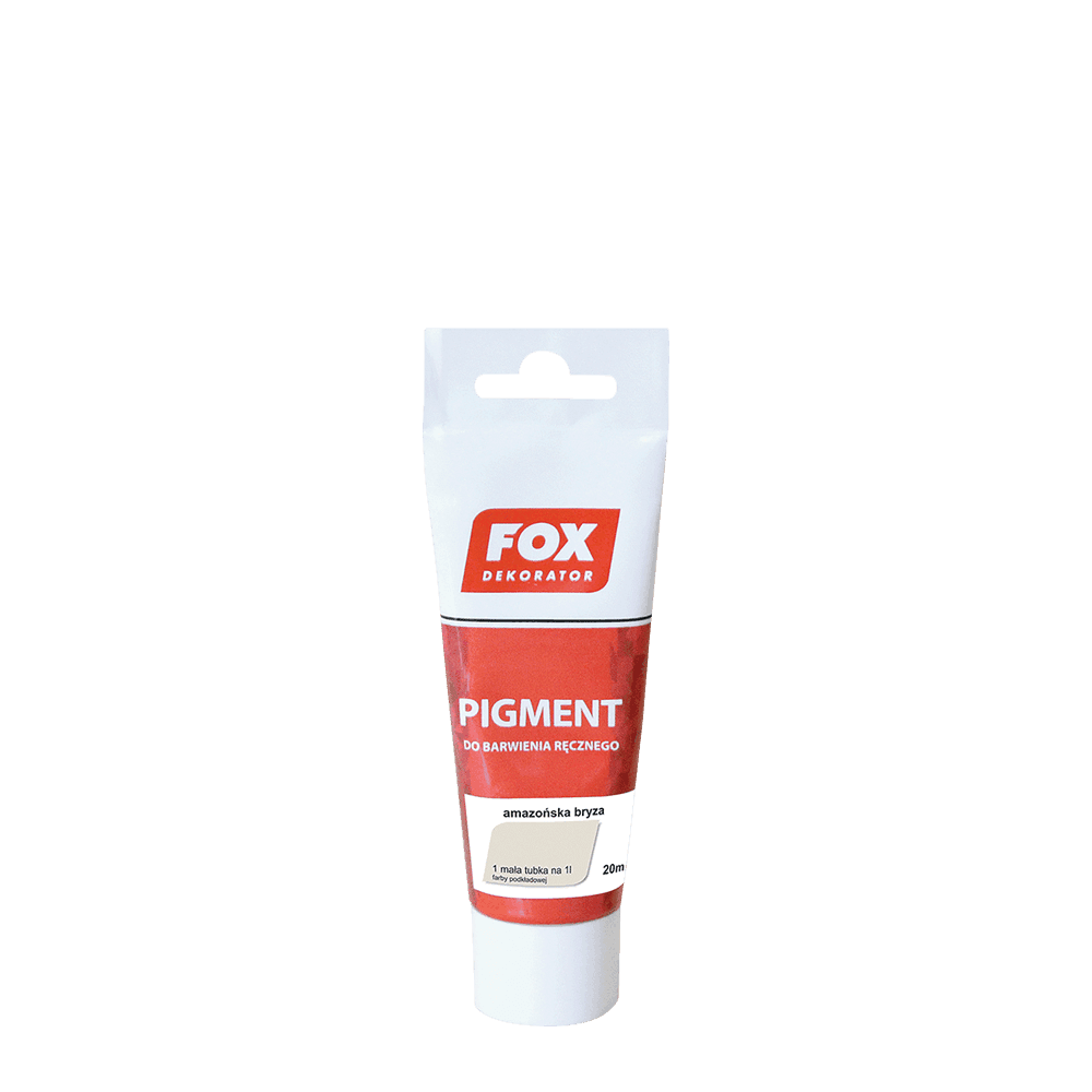 Ambalajul produsului Pigment — Fox Dekorator