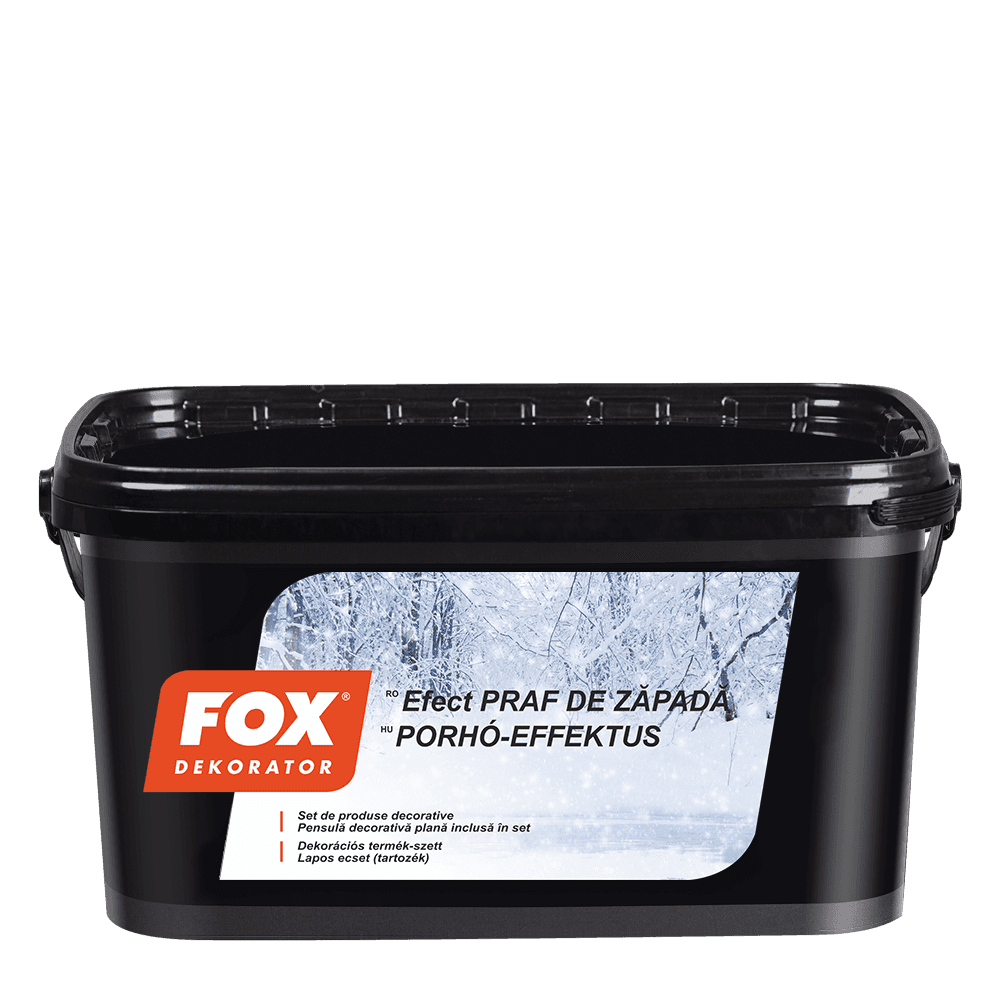 Ambalajul produsului Praf de zăpadă — Fox Dekorator