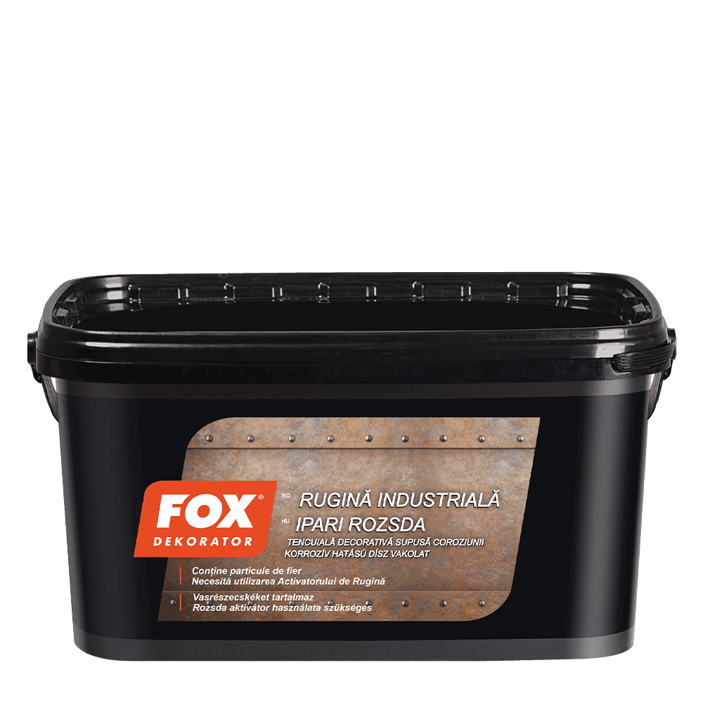 Ambalajul produsului Rugină Industrială — Fox Dekorator